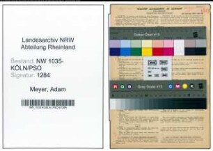 Entnazifizierung Adam Meyer , geb. 30.06.1918 (Metzger)