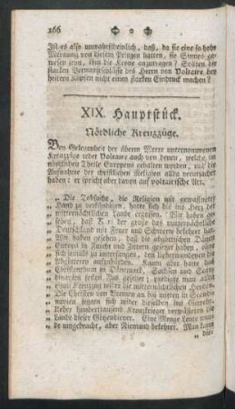XIX. Hauptstück. Nördliche Kreuzzüge