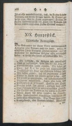 XIX. Hauptstück. Nördliche Kreuzzüge