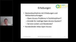 Kompetenzausbau und Vernetzung zu Open Access – Die bundesweite Plattform open-access.network