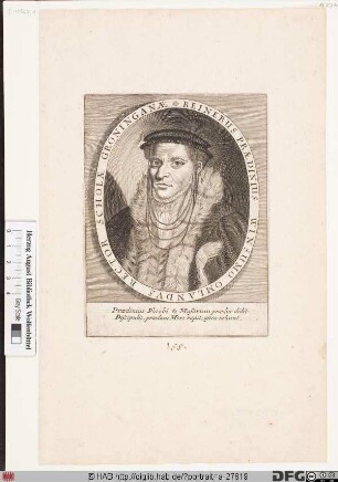 Bildnis Regnerus Praedinius (eig. Reinier Veldman)