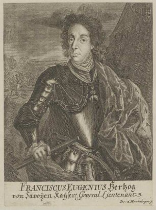 Bildnis von Franciscus Eugenius, Herzog von Savoyen