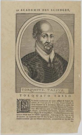 Bildnis des Torquatus Tassus
