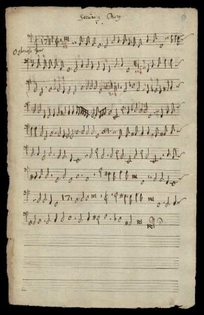 Secundus Chorus (O gloriosa virgo, Misericordia tua domine).
