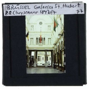 Brüssel, Galeries Royales Saint-Hubert