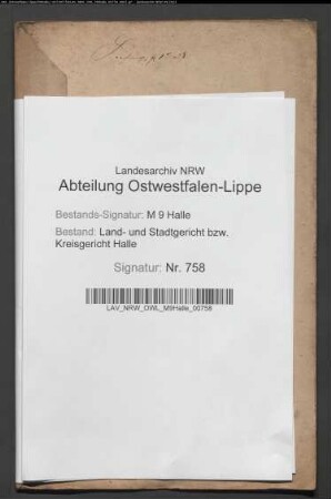 Sonstige: Brinkmeyer, Heinrich Wilhelm: