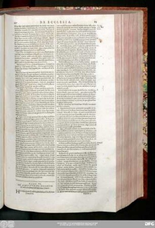 Caput VI. De Amplitudine Ecclesiae. in vers. 2. Confluent ad eum omnes Gentes.