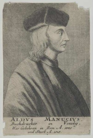 Bildnis des Aldvs Manucivs
