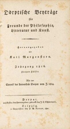 3.1816: Zweyte Hälfte