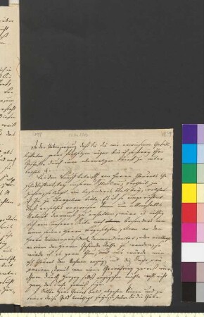 Brief von Goethe, Johann Wolfgang von an Rapp, Gottlob Heinrich