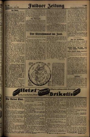 Zweite Ausgabe vom Mittwoch, den 04. Juni 1930.