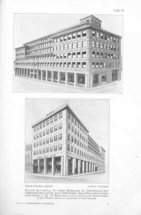 Hahn & Kolb-Haus, Stuttgart / Architekt Schieber