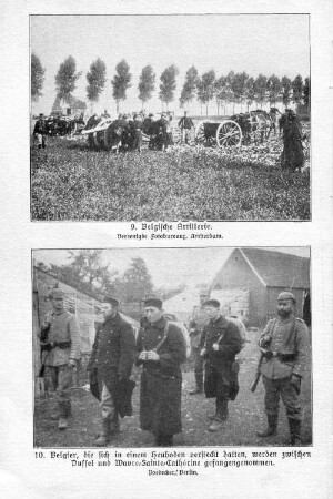 9. Belgische Artillerie.