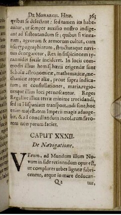 Caput XXXII. De Navigatione.