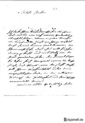6: Brief von Justus Möser an Jenny Friederici