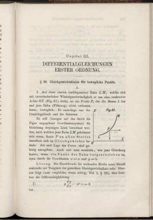 Capitel III. Differenzialgleichnungen erster Ordnung.