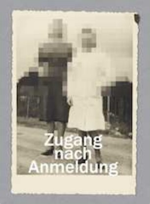 Fotografie der ehemaligen polnischen Zwangsarbeiterin Jadwiga P., gesendet an die Berliner Geschichtswerkstatt e.V.