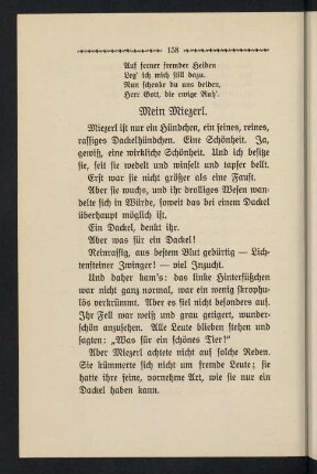 158-180, Mein Miezerl - Wenn wir wiederkommen