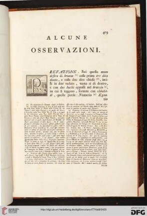 Alcune osservazioni
