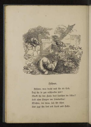 Hühner.