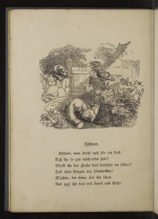 Hühner.