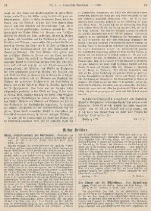 23-26 Kleine Kritiken