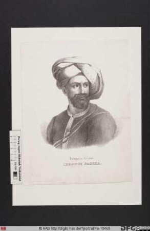 Bildnis Ibrahim Pascha (II)