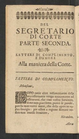 Lettere Di Complimento.