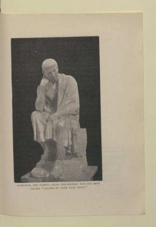 ARISTOTLE, THE FAMOUS GREEK PHILOSOPHER WHO HAS BEEN CALLED "MASTER OF THEM THAT KNOW"