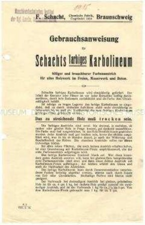 Bedienungsanleitung für Holzschutzanstriche