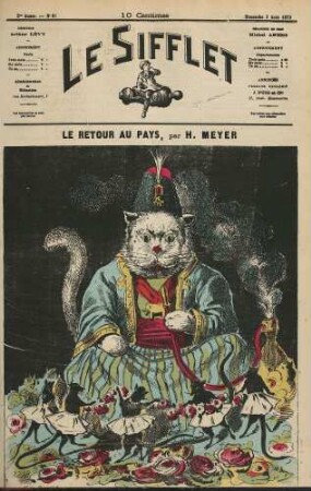 Le retour au pays, par H. Meyer