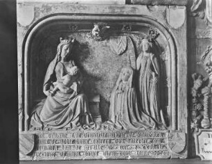 Grabrelief der Äbtissin Maria von Quinghien (gest. 1427)