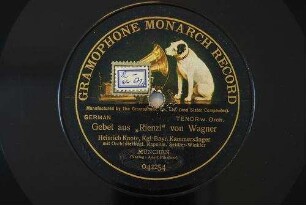 Gebet aus "Rienzi" / von Wagner