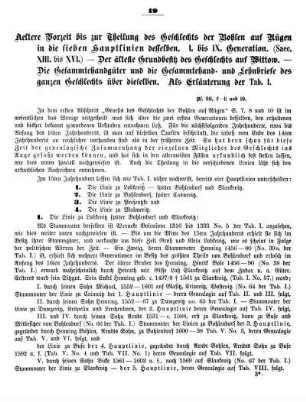 Aeltere Vorzeit bis zur Theilung des Geschlechts der Bohlen auf Rügen in die sieben Hauptlinien desselben