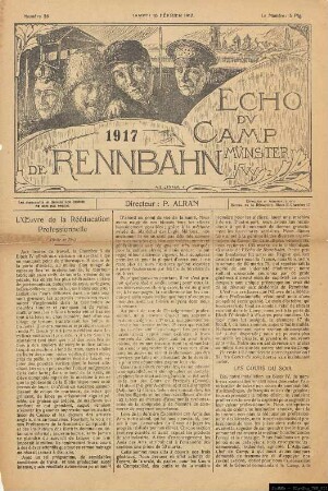 Echo du Camp de Rennbahn Münster (Kriegsgefangenenlager-Zeitung)