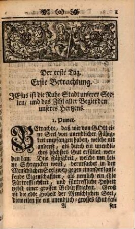 Des Bettenden Christen ... Geistliche Einsamkeit, 4. ... Zu Erhaltung des Geists Jesu Christi