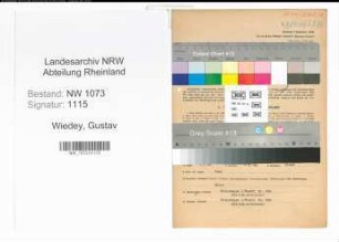 Entnazifizierung Gustav Wiedey , geb. 27.02.1905 (Schuhmachermeister)
