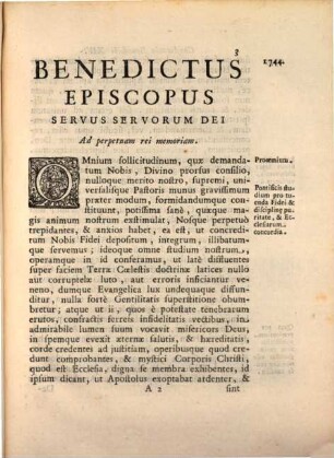 Constitutio super ritibus caeremoniis, usibus ... in regnis Madurensi ... Indiarum Orientalium observandis, seu vitandis ...