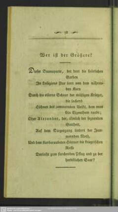Wer ist der Größere?