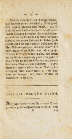 Neun und zwanzigstes Kapitel