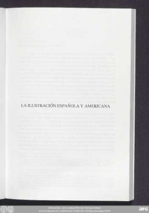 La Ilustración Española Y Americana