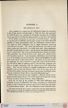 Appendix A: The Mycenaean Troy