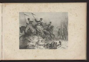 6. BEUTE AUS FEINDLICHEM BIVOUAC Patrouille des 2. Brandenburgischen Ulanen-Regiments No. 11