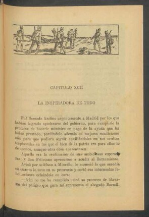 Capítulo XCII - La inspiradora de todo
