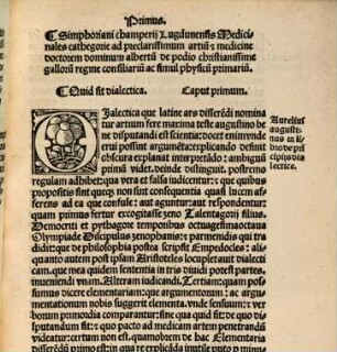 Simphoriani Champerii Lugdununensis in libros demonstrationum Galeni Cathegoriae medicinales