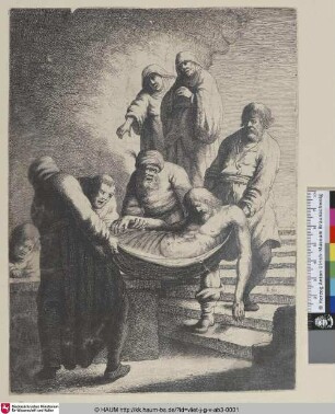 [Die Grablegung; The Entombment; Jésus Christ transporté dans le tombeau]