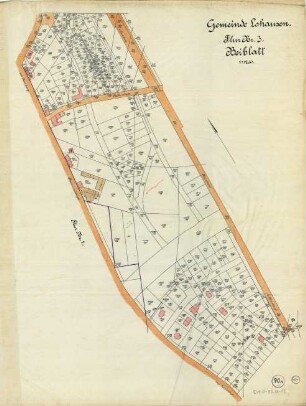 Gemeinde Lohausen Flur 3, Beiblatt