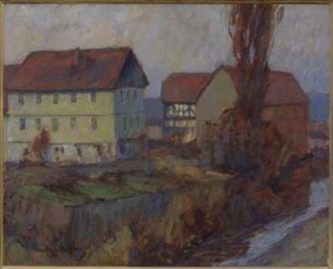 Abendstimmung im Dorf