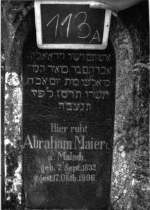 Grabstein 113A