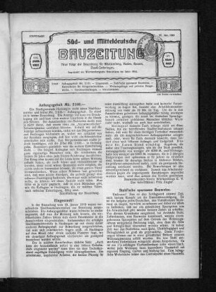 Sechzehnter Jahrgang. No. 3/4.